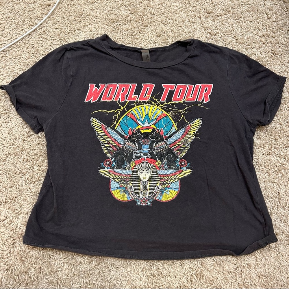 Vintage Y2K Crop Tee
